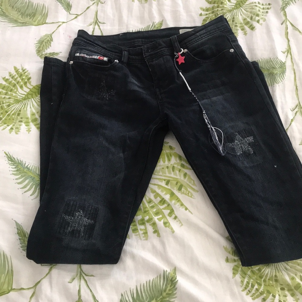 Girls gently used Diesel jeans.